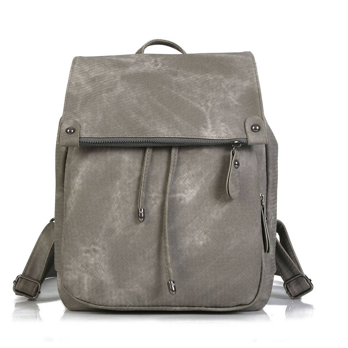 PU LEATHER BACKPACK CANDY COLOR FOR WOMEN HANDBAG_CWAB0741