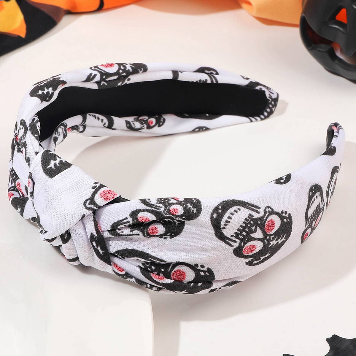 HALLOWEEN DIAMOND PEARL HEADBAND_CWAHA1636