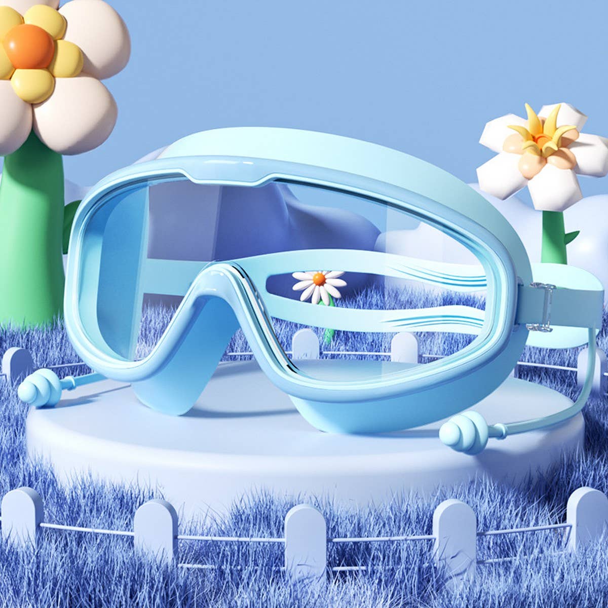 Kids HD Anti-Fog Swim Goggles ? Large & Stylish£ßCWMM6647