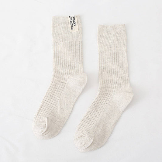 NEW SOLID COLOR CASUAL MATCHING WOMEN'S SOCKS_CWMS0999
