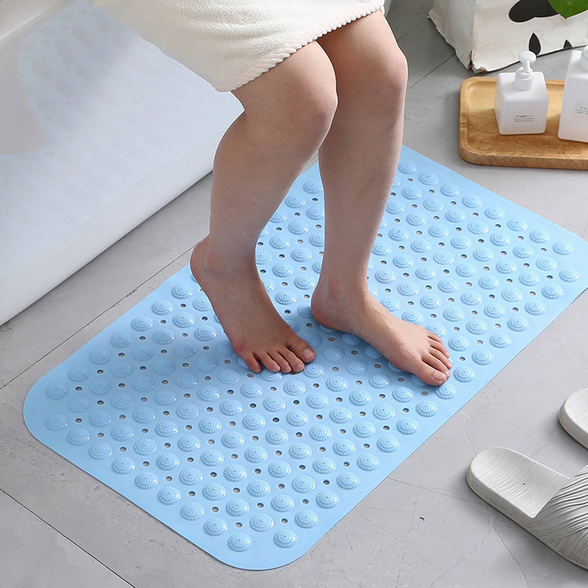 NON-SLIP SHOWER MAT HOUSEHOLD BATHROOM MAT_CWMM1590