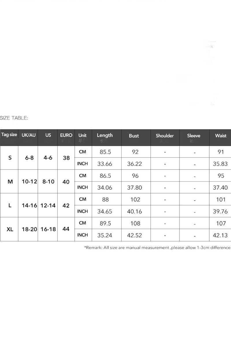 CWDSD7853_CASUAL STYLE TIE-STRAP PRINT SUSPENDER DRESS