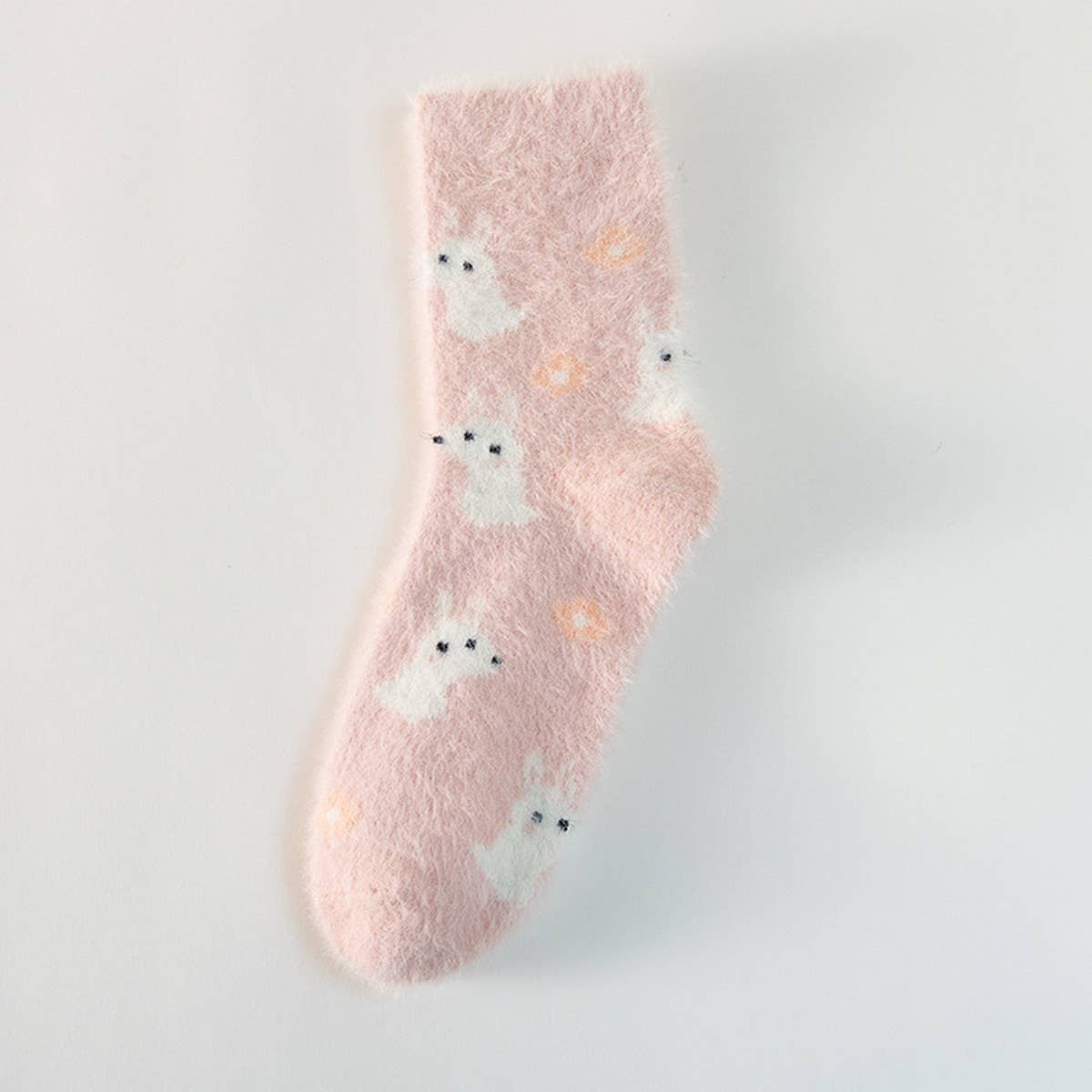 MID-TUBE WINTER WARM CUTE PLUSH SNOW SOCKS
