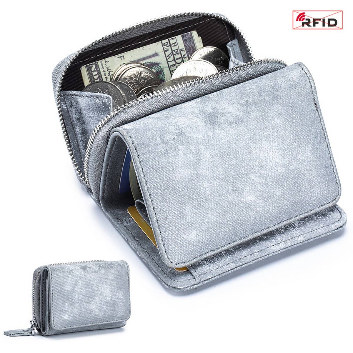 SHORT MULTIFUNCTIONAL LARGE CAPACITY LEATHER WALLET_CWAB3792