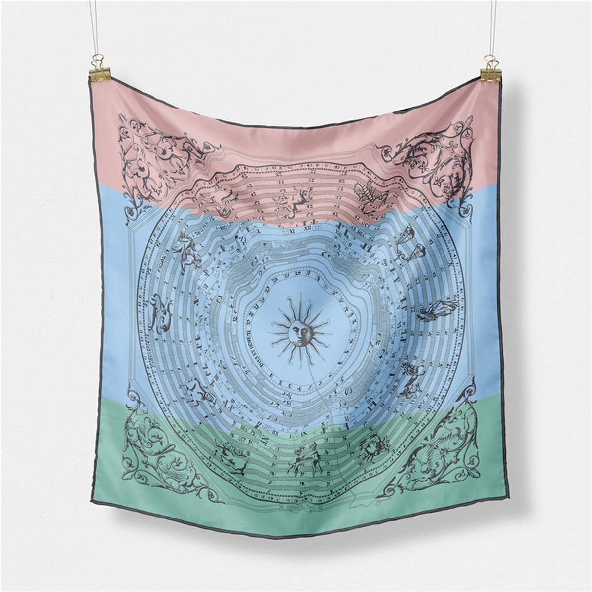 Print Scarf-Versatile Square for Mother's Day Gift_CWASC0663