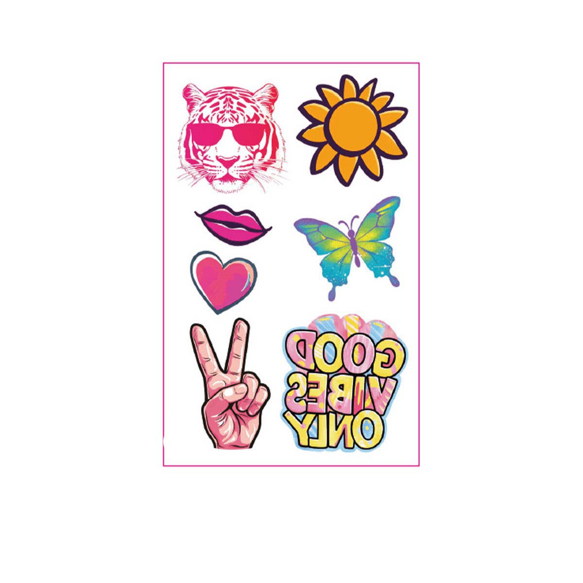 Pink Cowgirl Tattoos ??Cute Bachelorette Stickers_CWMM8385