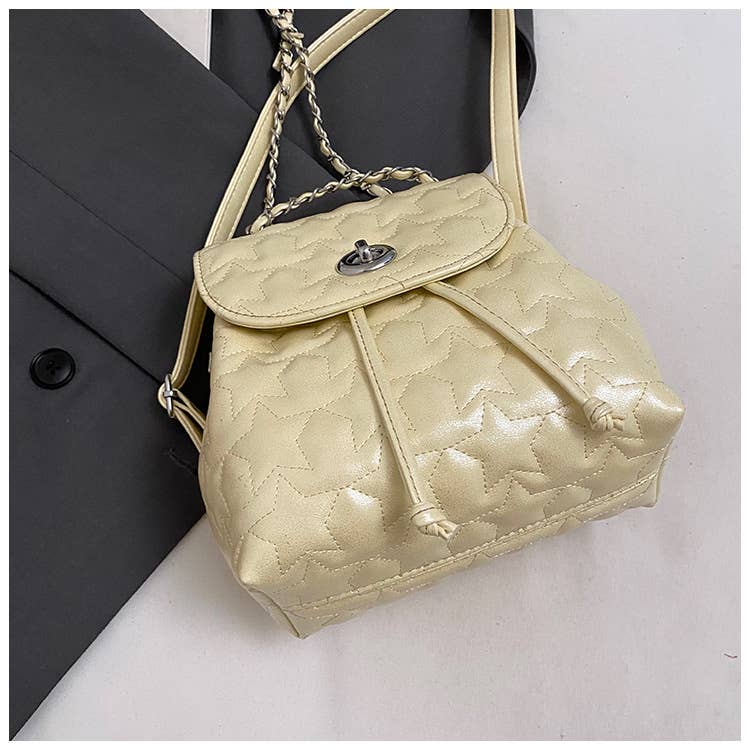 Versatile travel diamond-shaped backpack