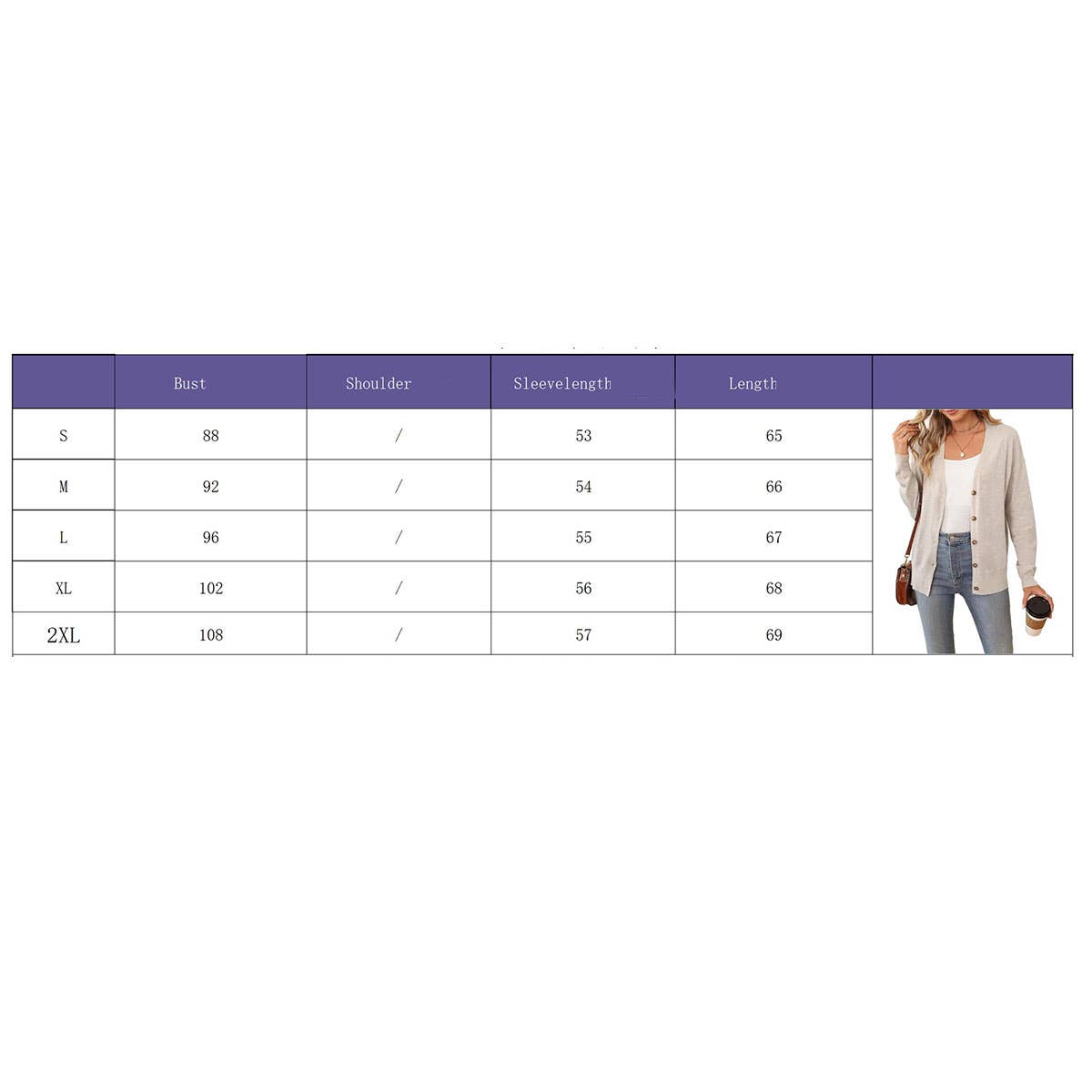 SIMPLE V-NECK SINGLE BREASTED THIN CARDIGAN