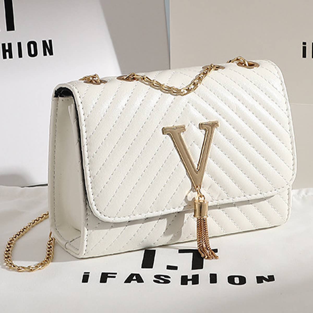 FASHIONABLE STRIPED EMBROIDERED SHOULDER BAG_CUAB0161