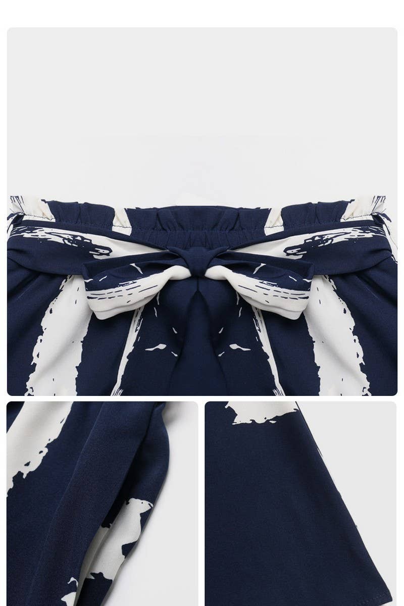 CWBLP2018_TIE WAIST PRINT WIDE LEG SUMMER PANTS