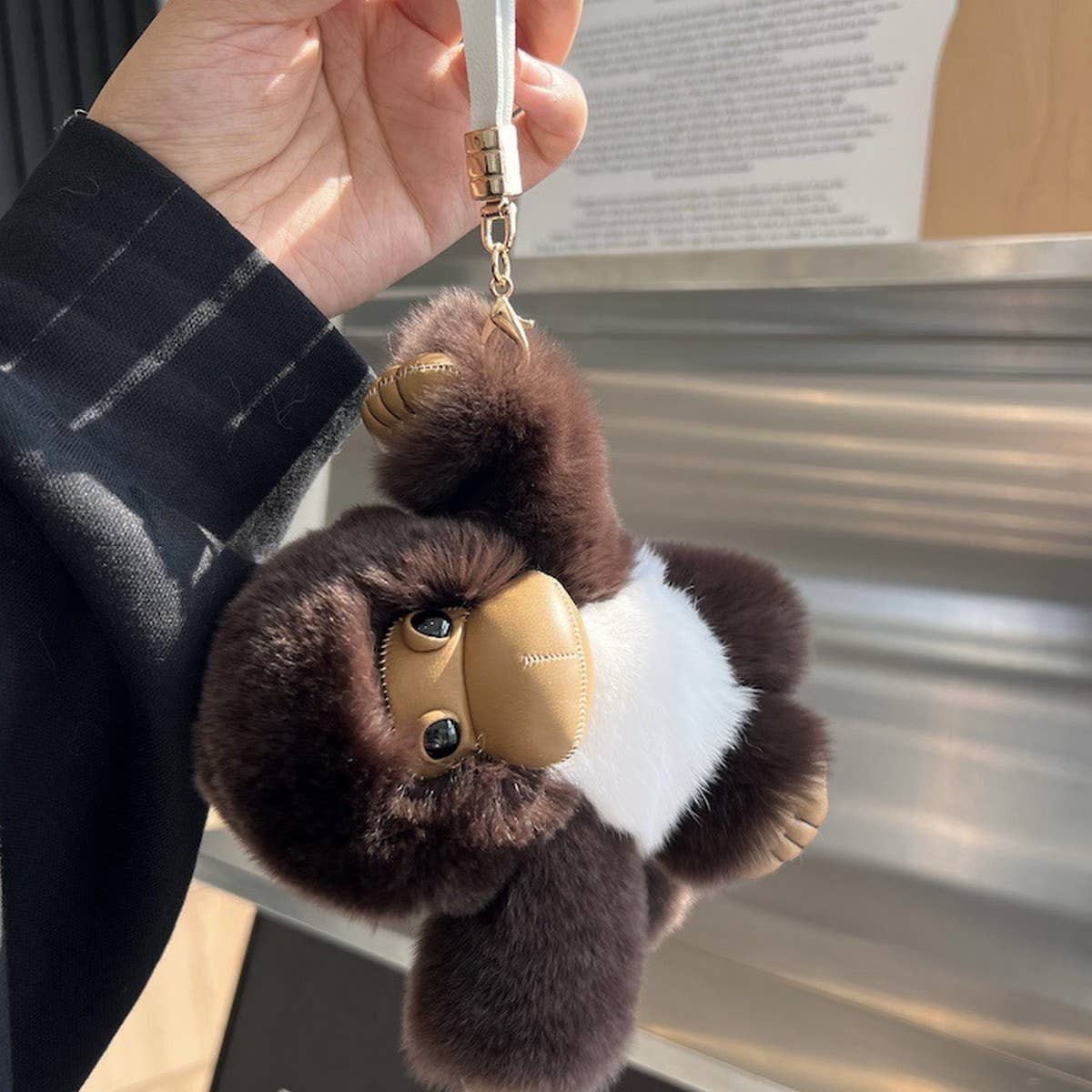 NEW CUTE PRUSSIAN MONKEY CAR KEYCHAIN PENDANT