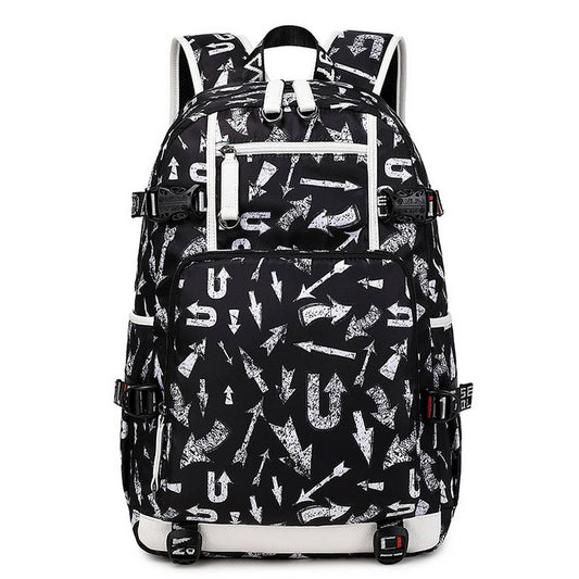 Backpacks for School ??Large & Stylish Heat Print_CWAB5387