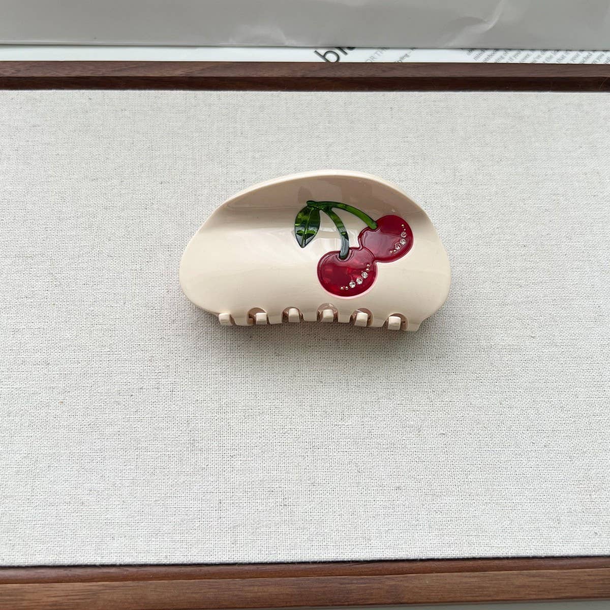 Cherry Series Acetate Hair Claw, Sweet Simple Clip_CWAHA5967