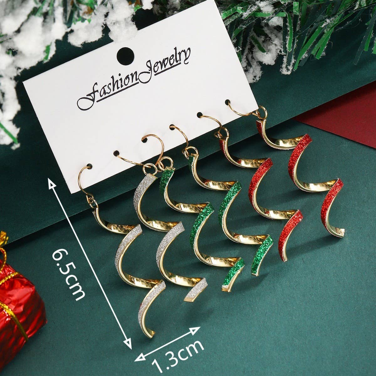 CHRISTMAS ALL-MATCH PERSONALIZED EARRINGS SET