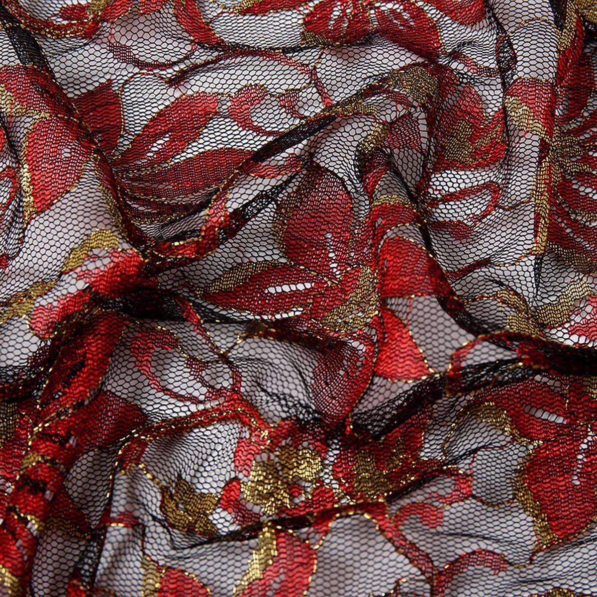 FASHIONABLE THIN LACE COLORED SCARF VEIL