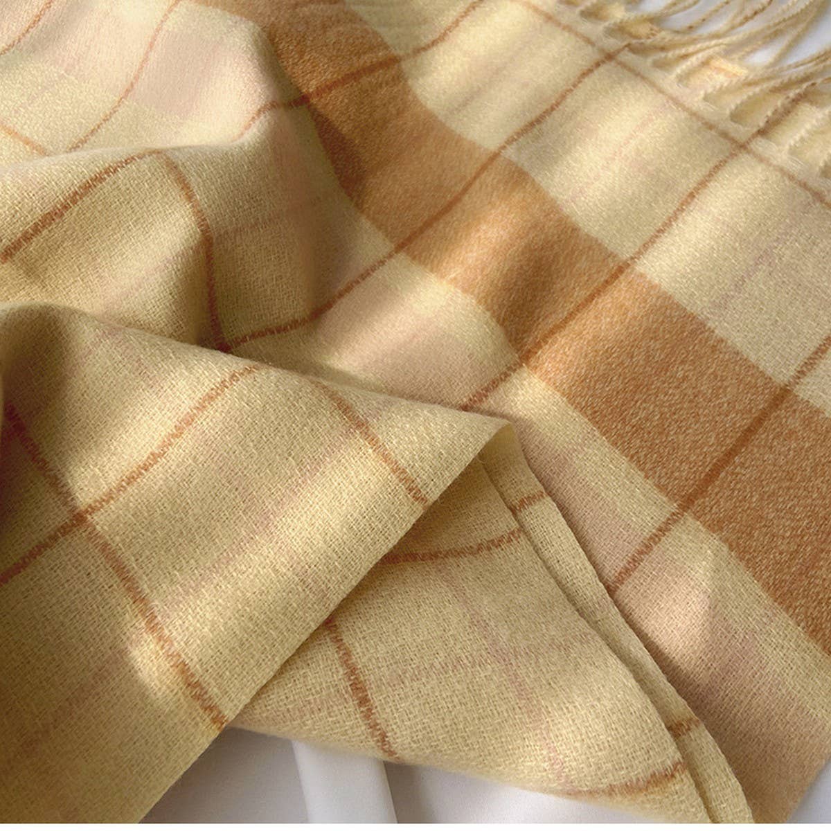 Plaid Scarf Shawl ??Classic Tartan Winter Wrap_CWASC1455