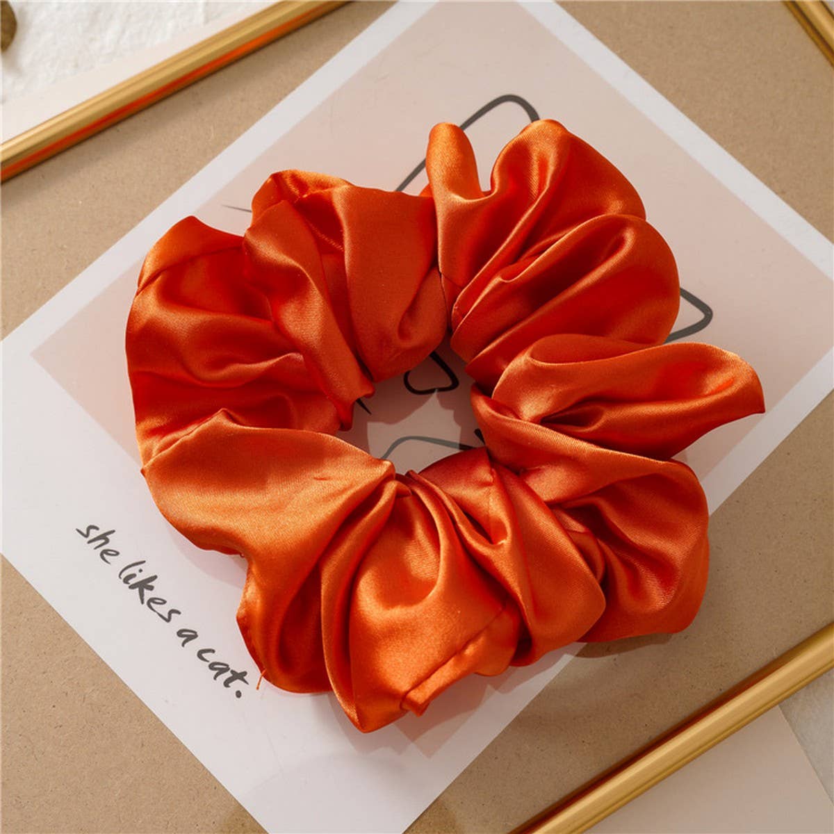 LARGE SATIN HAIRBAND CLOTH RING HAIR ACCESSORIES_CWAHA4166