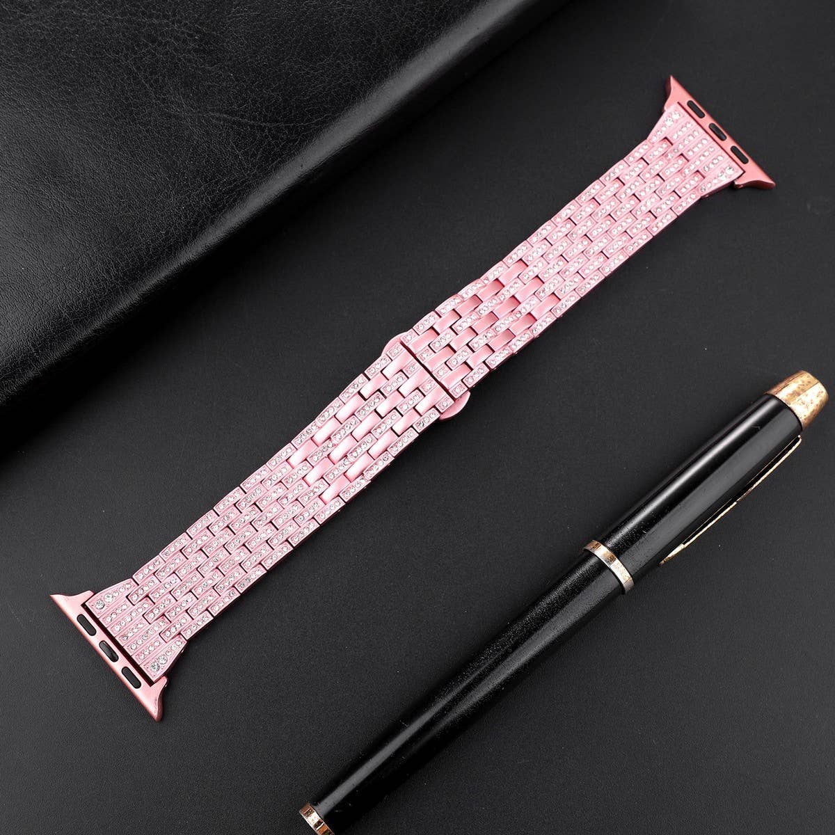 APPLE WATCH9 BEADED DIAMOND STRAP_CWWW0051