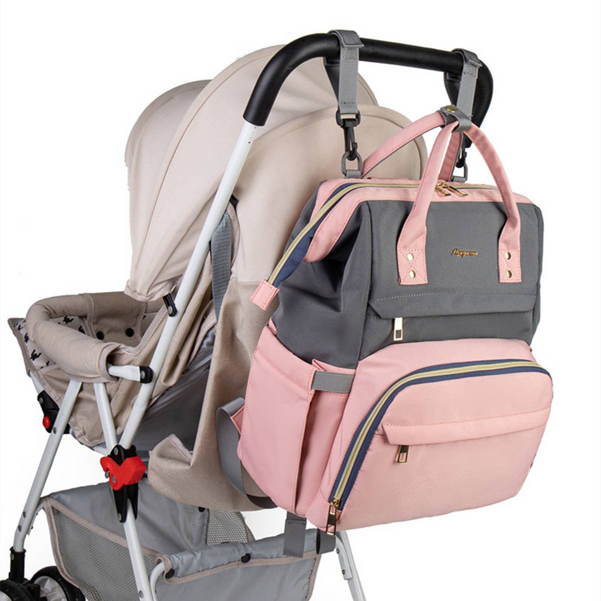 INSULATED MOTHER AND BABY BACKPACK FOR OUTINGS_CWAB2228