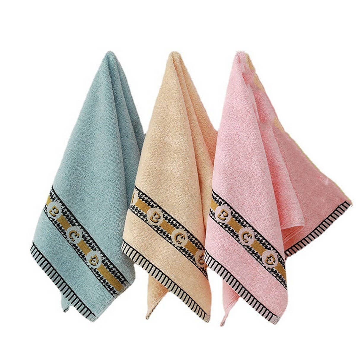 PURE COTTON FACE WASH SOFT PLAIN JACQUARD TOWEL_CWMM2319