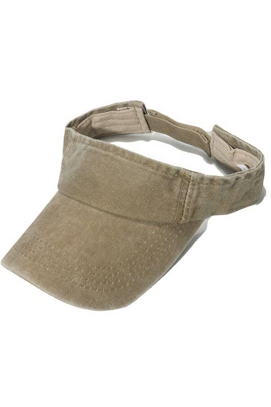 VINTAGE LIGHTWEIGHT DAILY SUN CAP VISOR_CWAH0014
