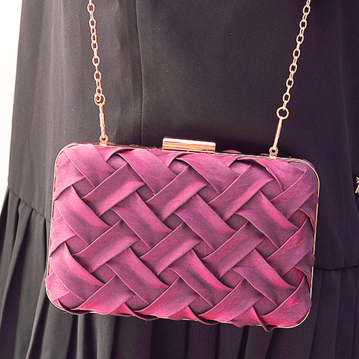 WOMEN DINNER FASHION SHOULDER BAG SMALL BAG_CWAB0652