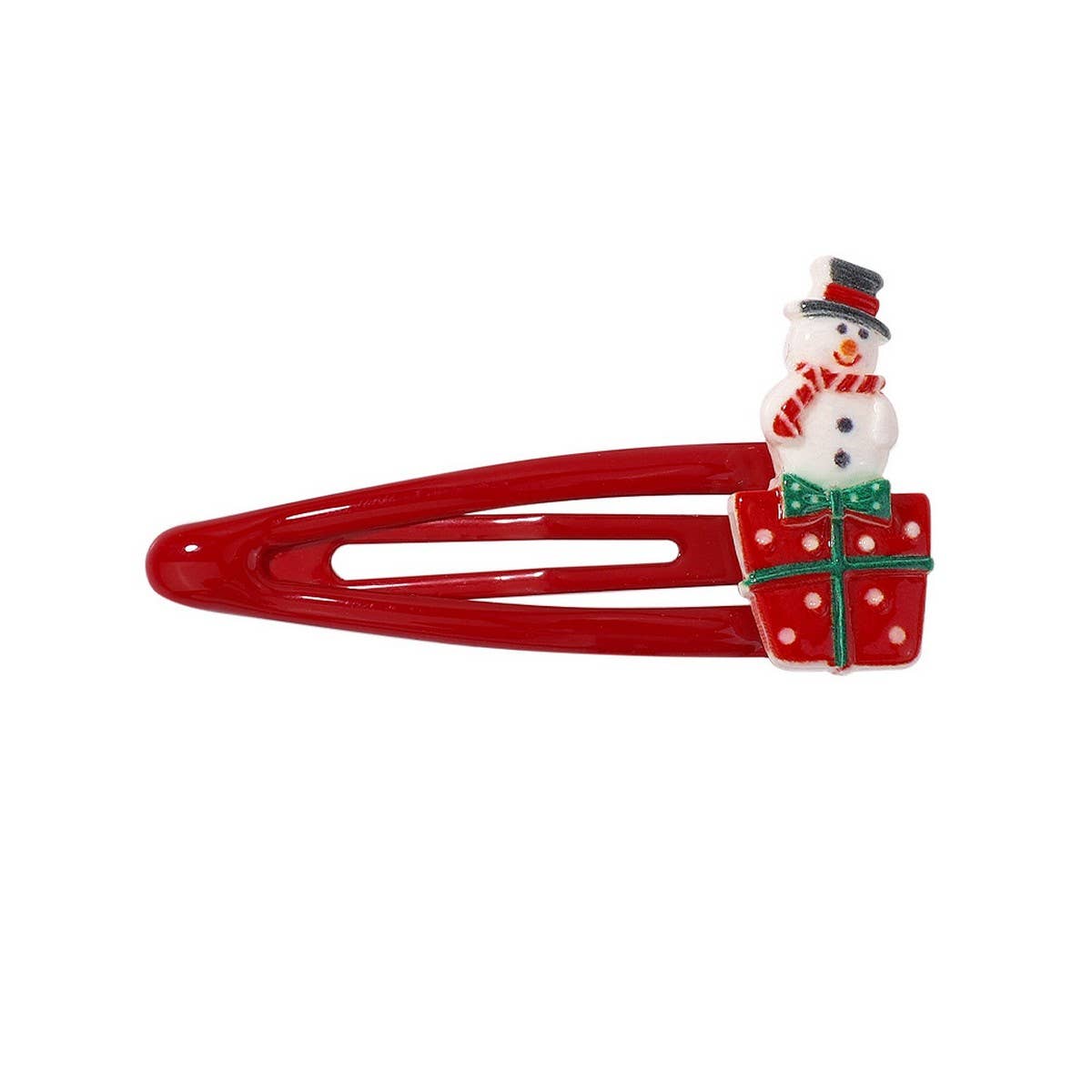 Christmas Candy Stocking Cartoon Drop Hair Clip