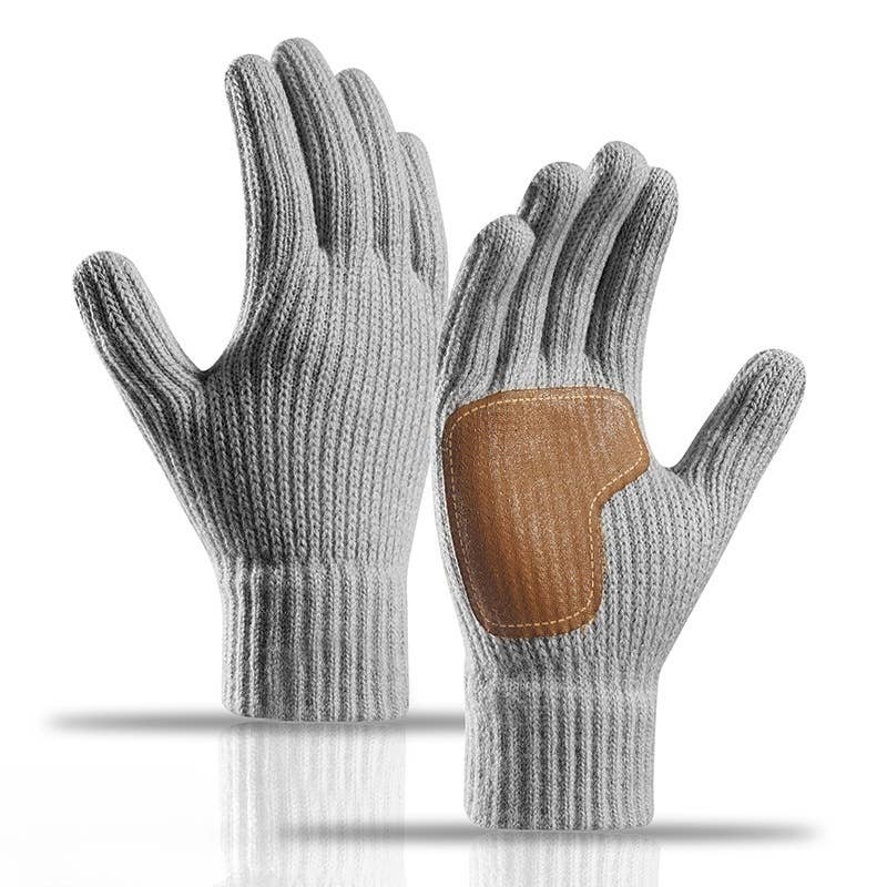 Outdoor Knit Gloves Winter Touchscreen Anti-Slip_CWAG0519