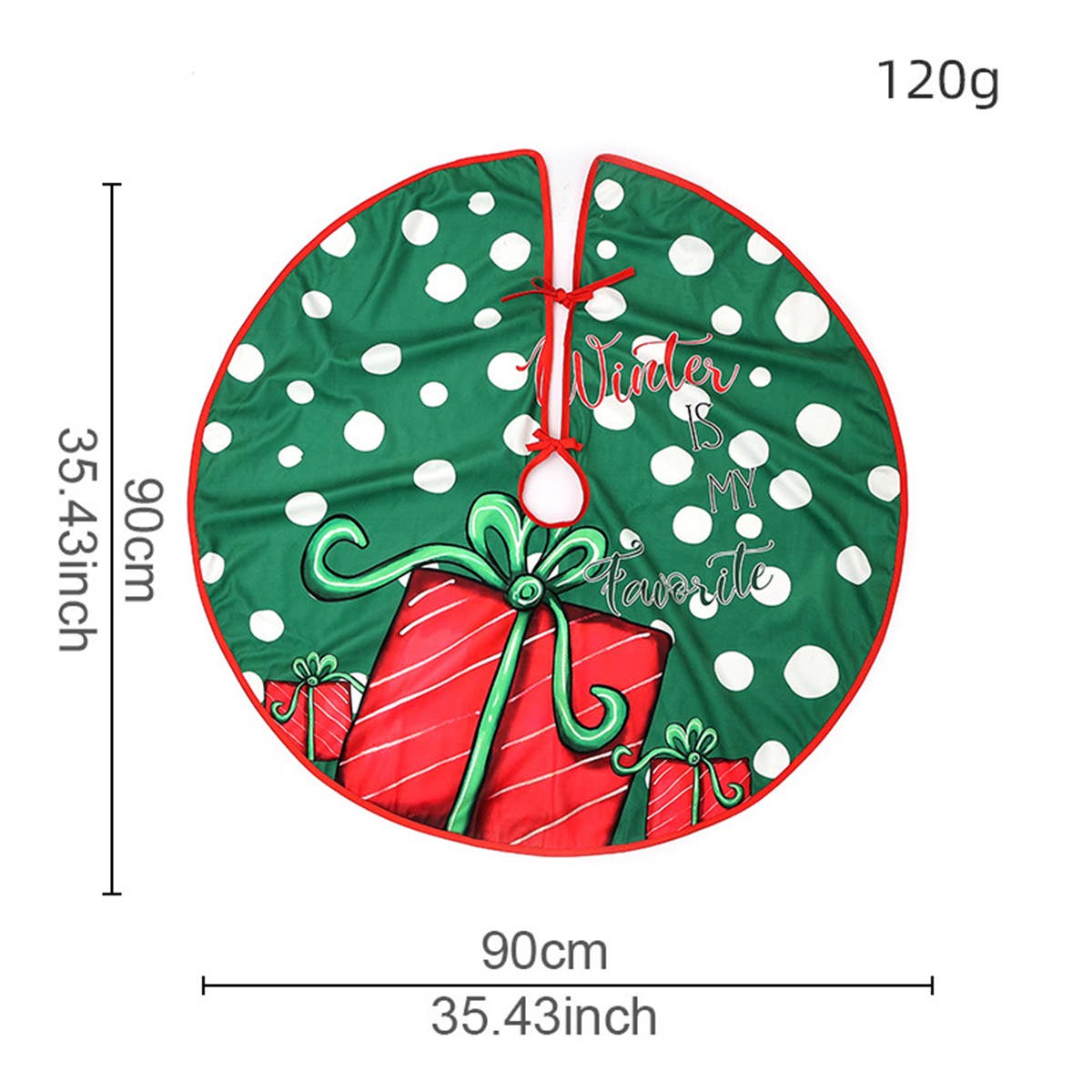 CWMM9409_CREATIVE PRINTED CHRISTMAS TREE BASE ORNAMENTS
