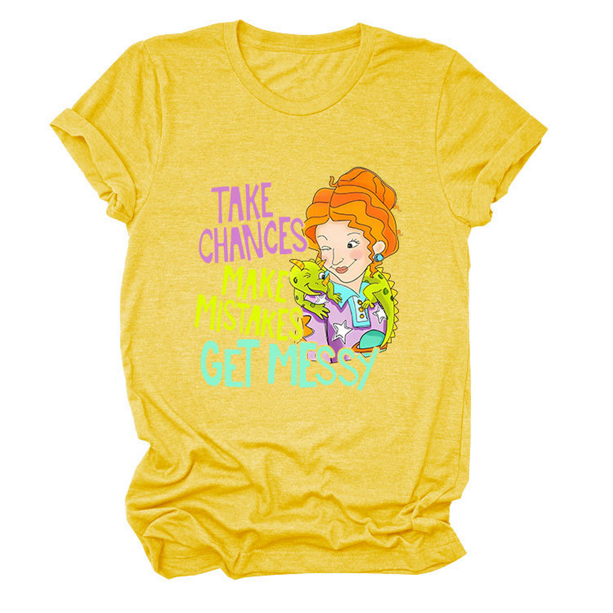 Positive Message Tee ?œTake Chances??Print_CWTTS1484