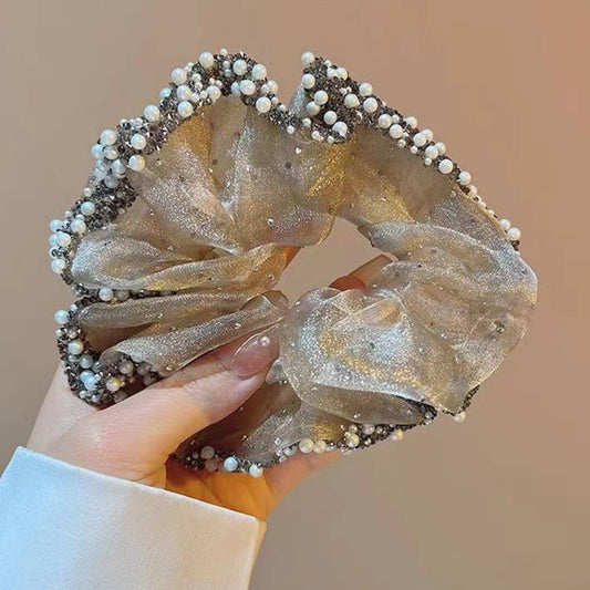 NEW OVER SIZED MESH HAIR TIE_CWAHA0526