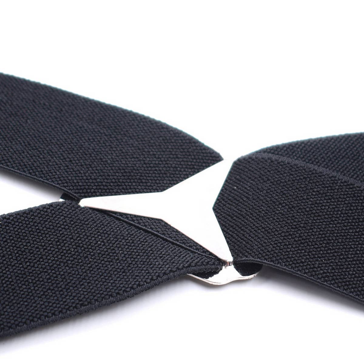 SOLID COLOR ELASTIC ADULT SUSPENDER CLIP_CWMM1110