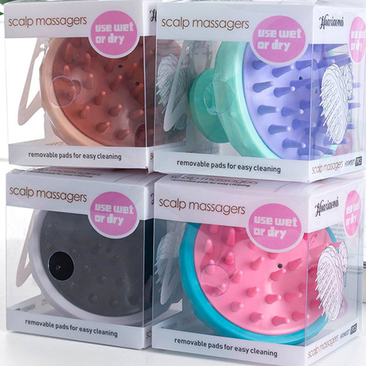 DIAMOND STYLE ADULT HEAD MASSAGE SHAMPOO BRUSH