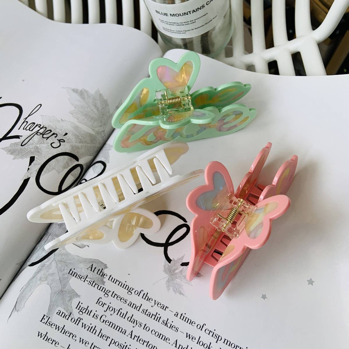 CUTE LETTER LOVE HIGH-END HAIRPIN