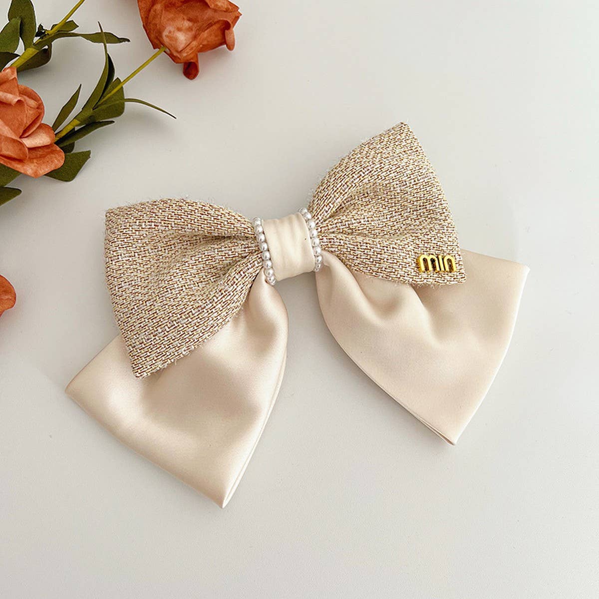 SMALL FRAGRANT STYLE HIGH-END BOW HAIRPINS_CWAHA1192
