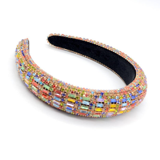 BAROQUE RHINESTONE DECOR HAIR HOOP_CWAHA0356