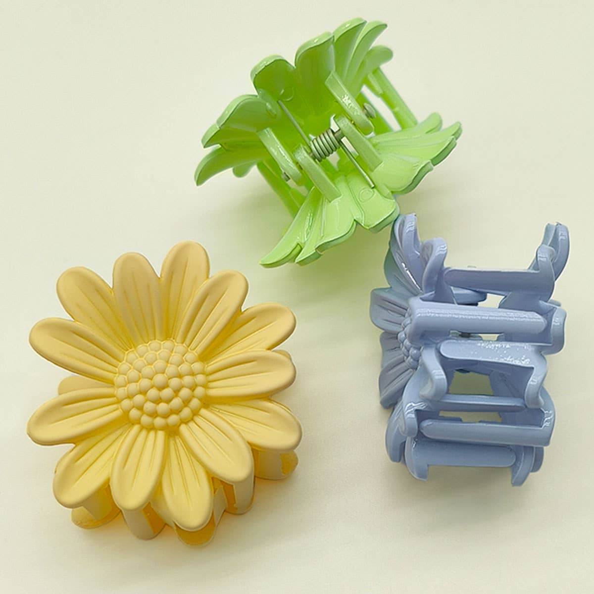 Candy Color Floral Claw Clip for Women & Girls_CWAHA1043