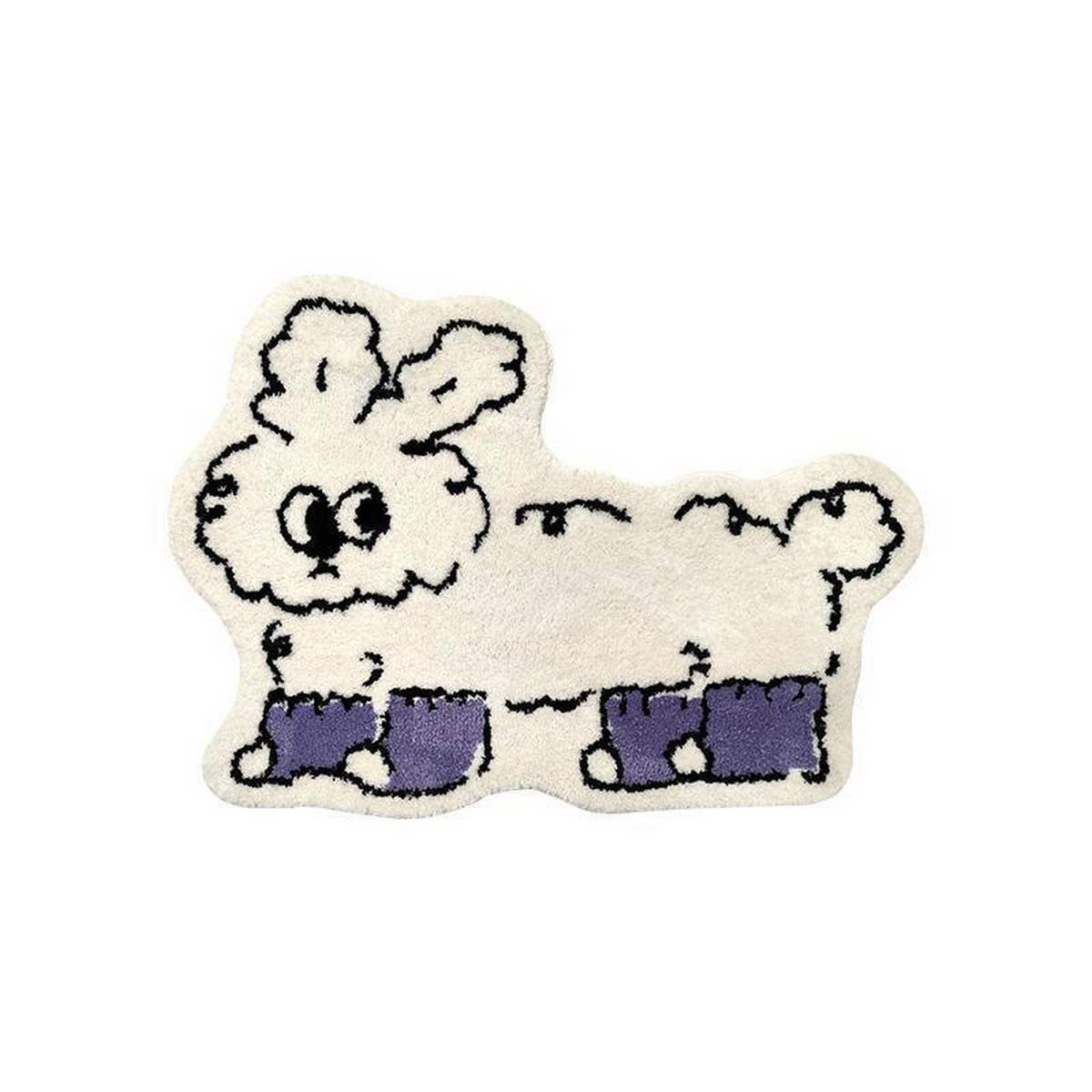 Cute Animal Rug, Cozy Cat-Lover Floor Mat