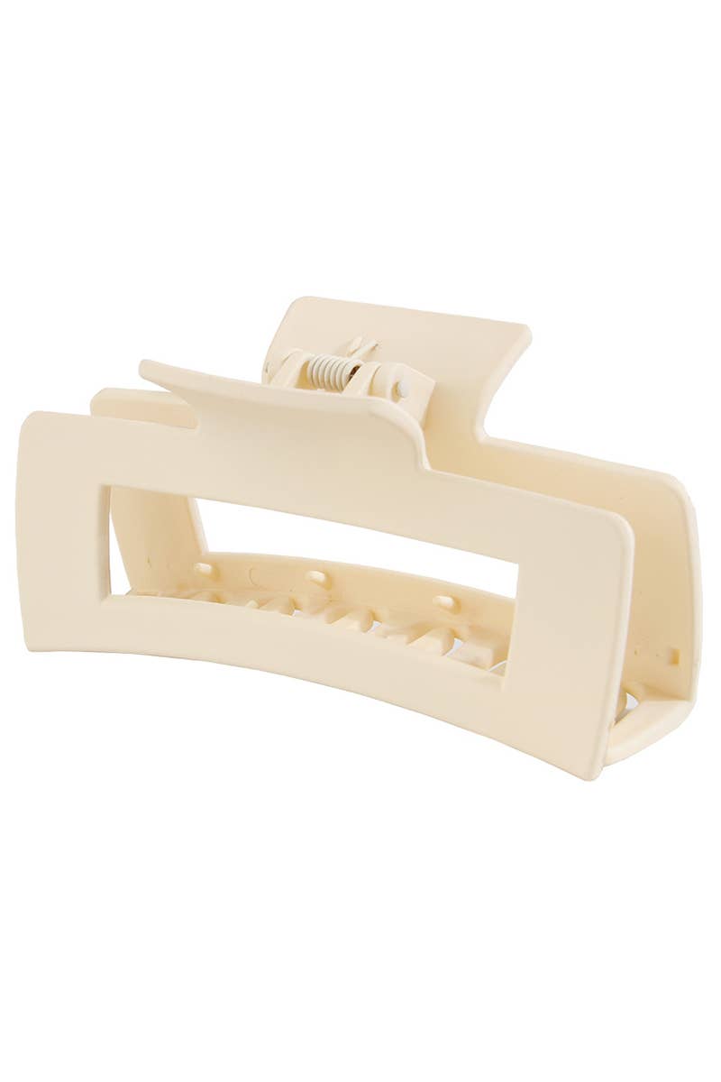 4.1 Inch Matte PS Plastic Hair Claw Clip, Wholesal_CWAHA0091