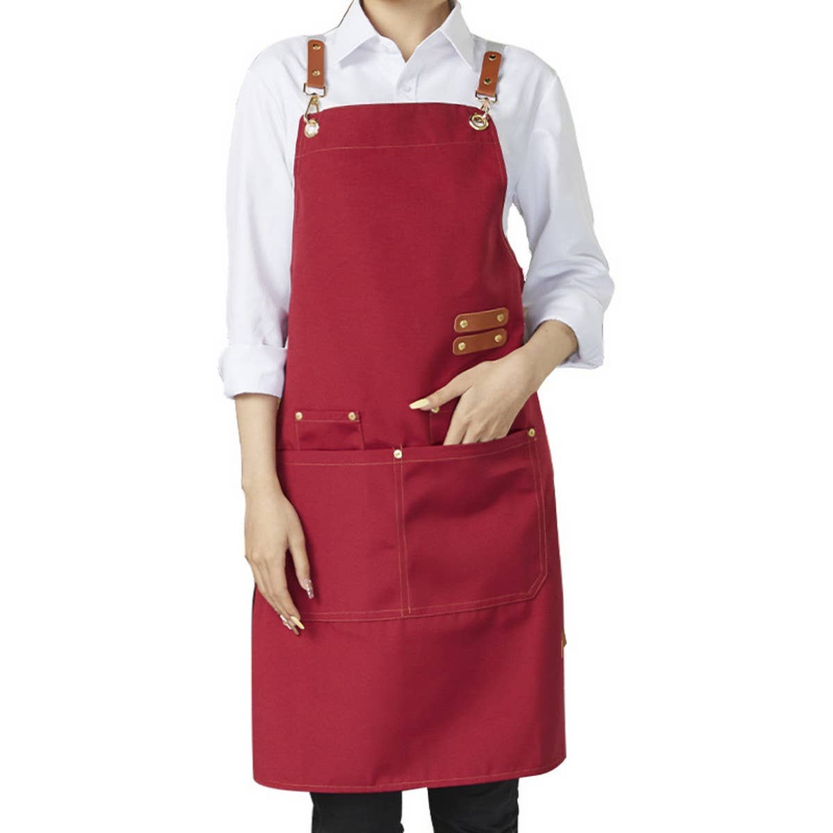 CWMM1833_Canvas Waterproof Work Apron