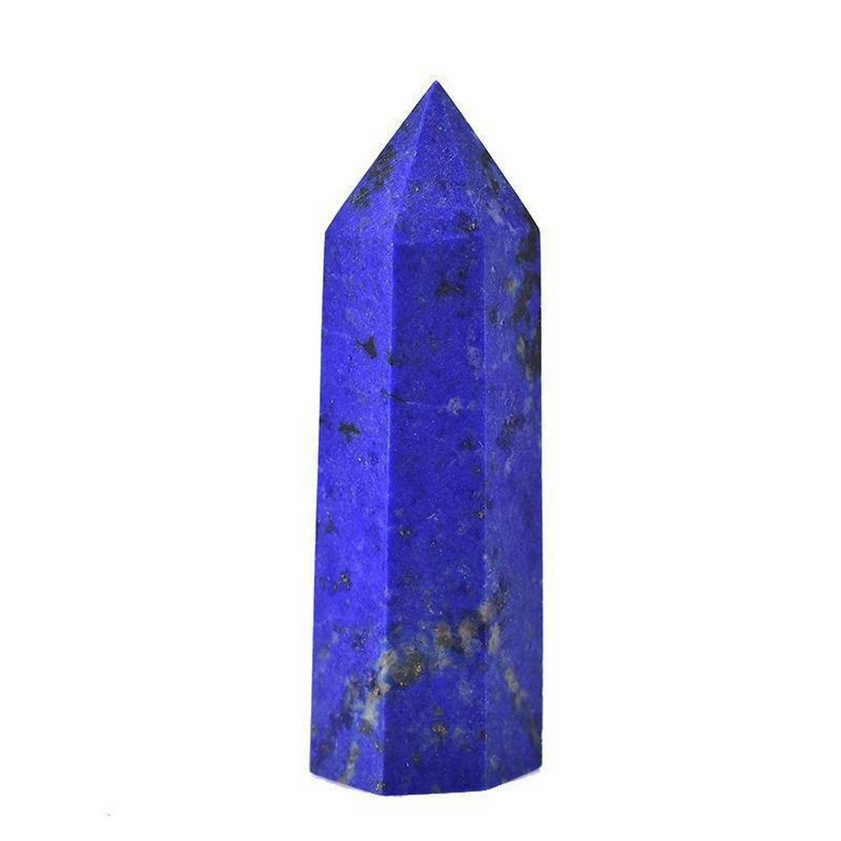 Lapis Lazuli Crystal Point Tower