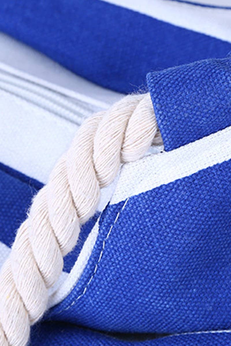 STRIPE COOL SHOPPER BEACH BAGS_CWAB320