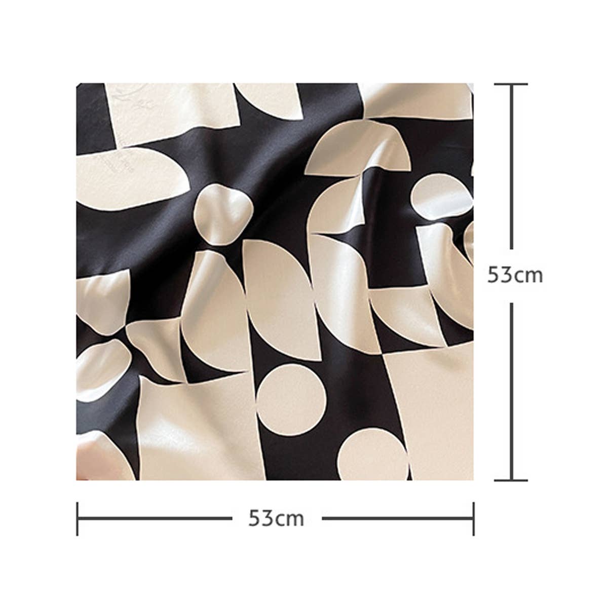 Minimalist Spring and Summer Polka Dot Plaid Scarf