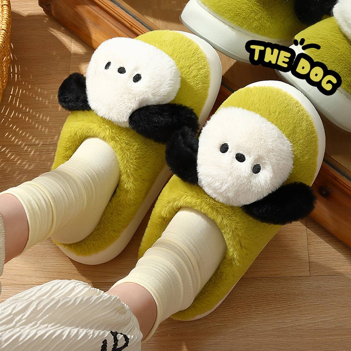 CUTE ANIMAL SLIPPER WARM MEMORY HOUSE SLIPPERS