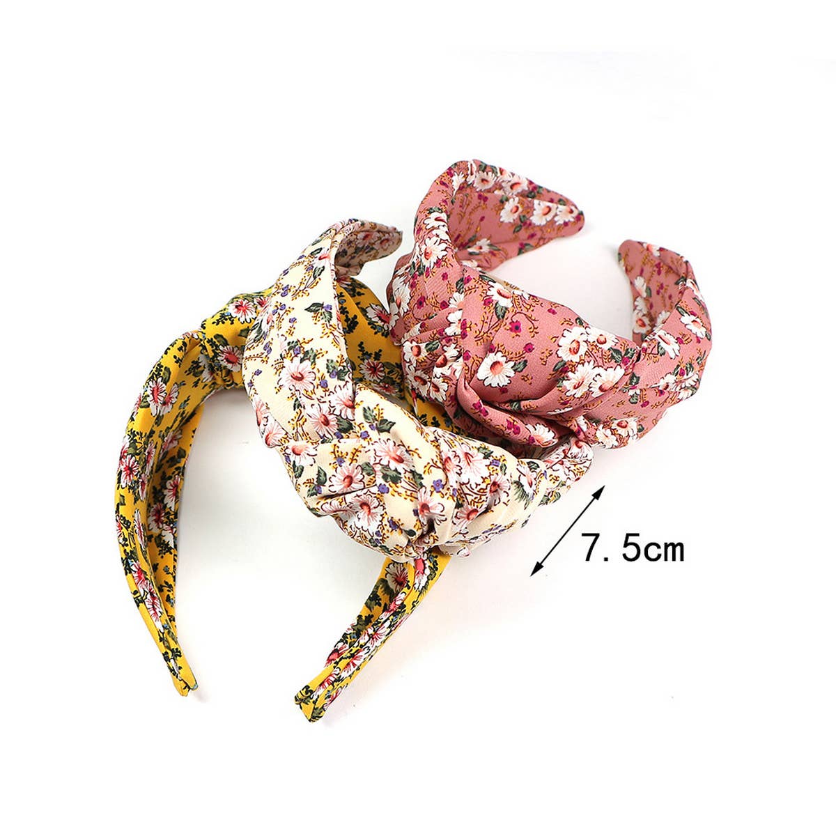 FLORAL KNOTTED WIDE-BRIMMED HEADBAND_CWAHA0979