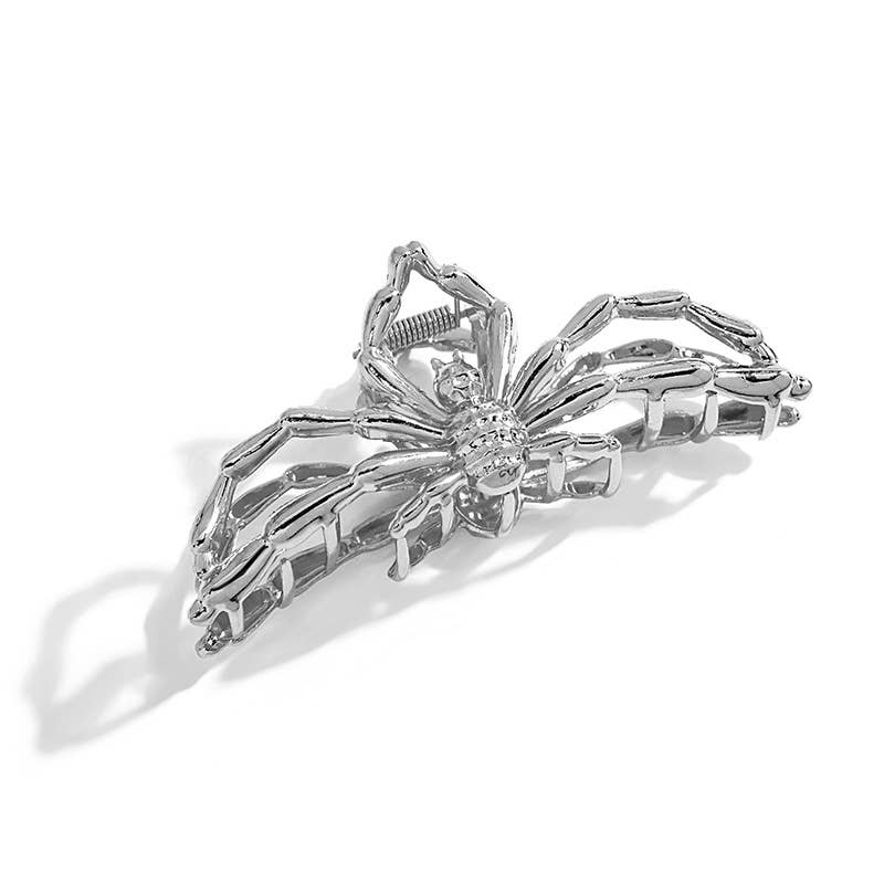 Geometric dark elegant metal clipper hair clips