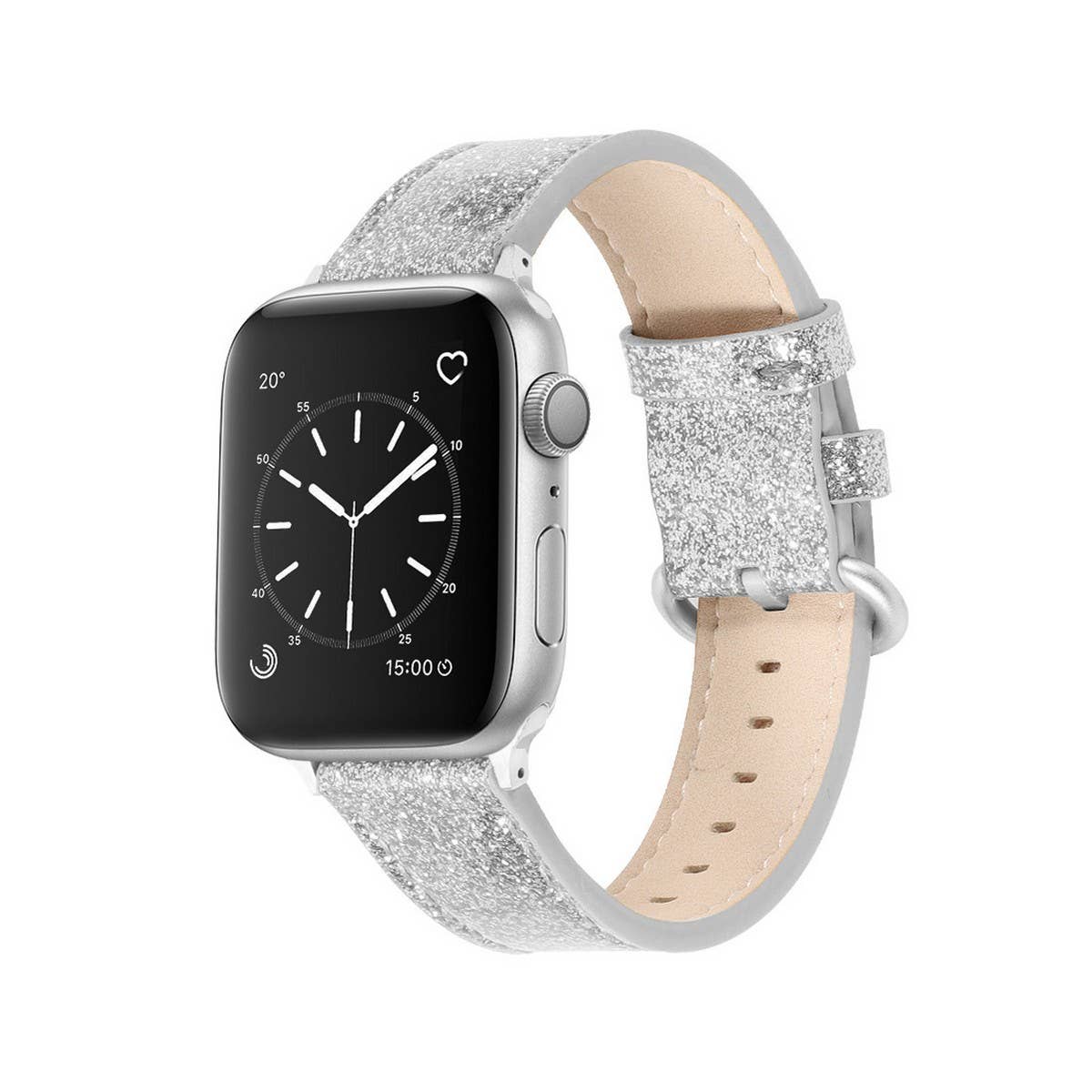APPLE WATCH/IWATCH GLITTER CLASSIC BUCKLE STRAP_CWWW0082