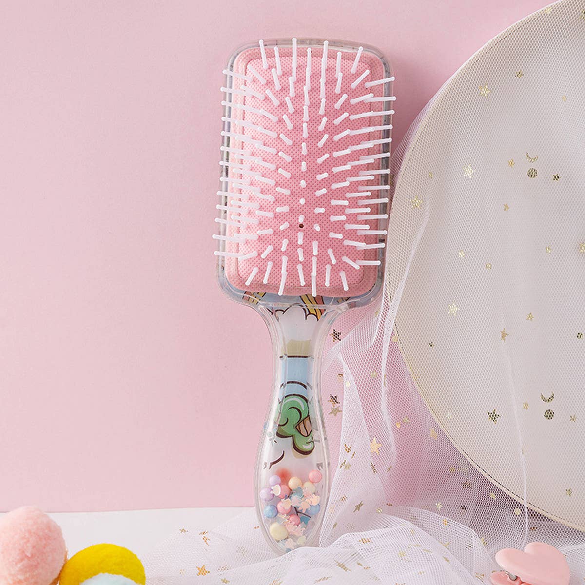 CARTOON QUICKSAND BUBBLE BEAD MASSAGE COMB_CWMM0940