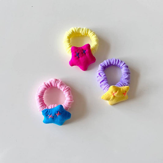 CHILDREN'S CUTE STAR FLOWER HAIR TIE_CWAHA1815