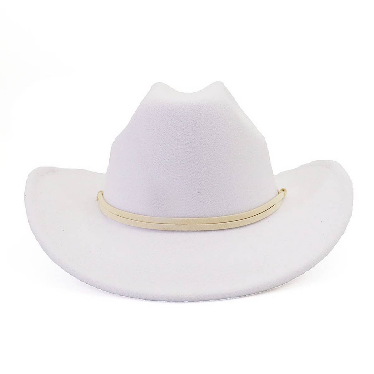Ethnic Style Felt Western Cowboy Hat for Couples_CWAH2112